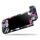 Tropical Summer Floral v3 // Skin Decal Wrap Kit for Nintendo Switch Console & Dock, Joy-Cons, Pro Controller, Lite, 3DS XL, 2DS XL, DSi, or Wii - Vinyl Skin Wrap for Nintendo Switch 2, OLED, Lite, Pro Controller, Wii & Classic Handhelds