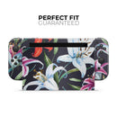 Tropical Summer Floral v3 // Skin Decal Wrap Kit for Nintendo Switch Console & Dock, Joy-Cons, Pro Controller, Lite, 3DS XL, 2DS XL, DSi, or Wii - Vinyl Skin Wrap for Nintendo Switch 2, OLED, Lite, Pro Controller, Wii & Classic Handhelds