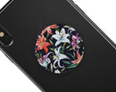 Tropical Summer Floral v3 - Skin Kit for PopSockets and other Smartphone Extendable Grips & Stands