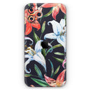Tropical Summer Floral v3 - Protective Skin Wrap & Decal – Compatible with iPhone SE to iPhone 17 Pro Max (All Models)