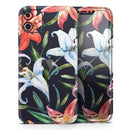 Tropical Summer Floral v3 - Protective Skin Wrap & Decal – Compatible with iPhone SE to iPhone 17 Pro Max (All Models)