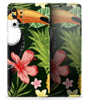 Tropical Summer Forrest - Premium Vinyl Skin Decal for Samsung Galaxy S25 Ultra, S24, S23, S22 & All Galaxy S Models