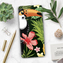 Tropical Summer Forrest - Premium Vinyl Skin Decal for Samsung Galaxy S25 Ultra, S24, S23, S22 & All Galaxy S Models