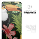 Tropical Summer Forrest - Premium Vinyl Skin Decal for Samsung Galaxy S25 Ultra, S24, S23, S22 & All Galaxy S Models