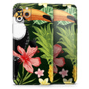 Tropical Summer Forrest - Protective Skin Wrap & Decal – Compatible with iPhone SE to iPhone 17 Pro Max (All Models)