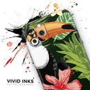 Tropical Summer Forrest - Protective Skin Wrap & Decal – Compatible with iPhone SE to iPhone 17 Pro Max (All Models)