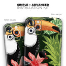 Tropical Summer Forrest - Protective Skin Wrap & Decal – Compatible with iPhone SE to iPhone 17 Pro Max (All Models)
