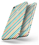 Tropical Summer Gold Striped v1 - Skin-kit for the iPhone 8 or 8 Plus