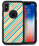 Tropical Summer Gold Striped v1 - iPhone X OtterBox Case & Skin Kits