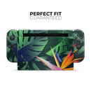 Tropical Summer Jungle v2 // Skin Decal Wrap Kit for Nintendo Switch Console & Dock, Joy-Cons, Pro Controller, Lite, 3DS XL, 2DS XL, DSi, or Wii - Vinyl Skin Wrap for Nintendo Switch 2, OLED, Lite, Pro Controller, Wii & Classic Handhelds