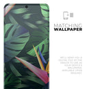 Tropical Summer Jungle v2 - Premium Vinyl Skin Decal for Samsung Galaxy S25 Ultra, S24, S23, S22 & All Galaxy S Models