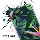 Tropical Summer Jungle v2 - Premium Vinyl Skin Decal for Samsung Galaxy S25 Ultra, S24, S23, S22 & All Galaxy S Models