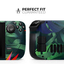 Tropical Summer Jungle v2 // Full Body Skin Decal Wrap Kit for the Steam Deck handheld gaming computer