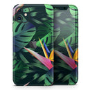 Tropical Summer Jungle v2 - Protective Skin Wrap & Decal – Compatible with iPhone SE to iPhone 17 Pro Max (All Models)