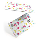 Tropical Summer Love v1 - Premium Protective Decal Skin-Kit for the Apple Credit Card