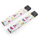 Tropical Summer Love v1 - Premium Decal Protective Skin-Wrap Sticker compatible with the Juul Labs vaping device