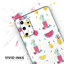 Tropical Summer Love v1 - Premium Vinyl Skin Decal for Samsung Galaxy S25 Ultra, S24, S23, S22 & All Galaxy S Models