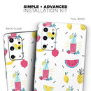 Tropical Summer Love v1 - Premium Vinyl Skin Decal for Samsung Galaxy S25 Ultra, S24, S23, S22 & All Galaxy S Models