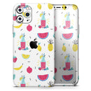 Tropical Summer Love v1 - Protective Skin Wrap & Decal – Compatible with iPhone SE to iPhone 17 Pro Max (All Models)