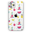 Tropical Summer Love v1 - Protective Skin Wrap & Decal – Compatible with iPhone SE to iPhone 17 Pro Max (All Models)