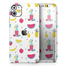 Tropical Summer Love v1 - Protective Skin Wrap & Decal – Compatible with iPhone SE to iPhone 17 Pro Max (All Models)