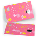 Tropical Summer Love v2 - Premium Protective Decal Skin-Kit for the Apple Credit Card