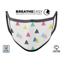 Tropical Summer Love v3 - Made in USA Mouth Cover Unisex Anti-Dust Cotton Blend Reusable & Washable Face Mask with Adjustable Sizing for Adult or Child