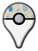 Tropical Summer Love v4 Pokémon GO Plus Vinyl Protective Decal Skin Kit