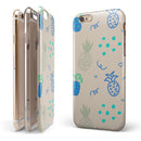 Tropical Summer Love v4 iPhone 6/6s or 6/6s Plus 2-Piece Hybrid INK-Fuzed Case