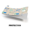 Tropical Summer Love v4 - Premium Protective Decal Skin-Kit for the Apple Credit Card