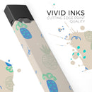 Tropical Summer Love v4 - Premium Decal Protective Skin-Wrap Sticker compatible with the Juul Labs vaping device