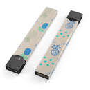 Tropical Summer Love v4 - Premium Decal Protective Skin-Wrap Sticker compatible with the Juul Labs vaping device