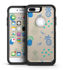Tropical Summer Love v4 - iPhone 7 or 7 Plus Commuter Case Skin Kit
