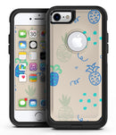 Tropical Summer Love v4 - iPhone 7 or 8 OtterBox Case & Skin Kits