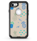 Tropical Summer Love v4 - iPhone 7 or 8 OtterBox Case & Skin Kits