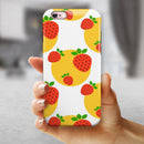 Tropical Summer Love v5 iPhone 6/6s or 6/6s Plus 2-Piece Hybrid INK-Fuzed Case