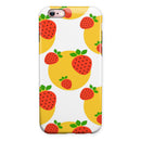 Tropical Summer Love v5 iPhone 6/6s or 6/6s Plus 2-Piece Hybrid INK-Fuzed Case