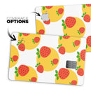 Tropical Summer Love v5 - Premium Protective Decal Skin-Kit for the Apple Credit Card