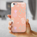 Tropical Summer Love v6 iPhone 6/6s or 6/6s Plus 2-Piece Hybrid INK-Fuzed Case