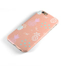 Tropical Summer Love v6 iPhone 6/6s or 6/6s Plus 2-Piece Hybrid INK-Fuzed Case