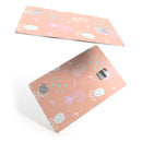 Tropical Summer Love v6 - Premium Protective Decal Skin-Kit for the Apple Credit Card