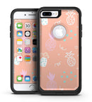 Tropical Summer Love v6 - iPhone 7 or 7 Plus Commuter Case Skin Kit