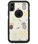 Tropical Summer Love v7 2 - iPhone X OtterBox Case & Skin Kits