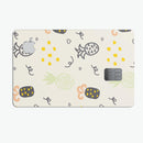 Tropical Summer Love v7 - Premium Protective Decal Skin-Kit for the Apple Credit Card