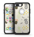 Tropical Summer Love v7 - iPhone 7 or 7 Plus Commuter Case Skin Kit
