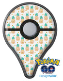 Tropical Summer Pineapple v1 Pokémon GO Plus Vinyl Protective Decal Skin Kit