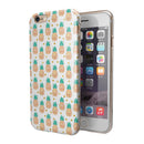 Tropical Summer Pineapple v1 iPhone 6/6s or 6/6s Plus 2-Piece Hybrid INK-Fuzed Case