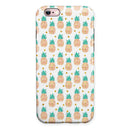 Tropical Summer Pineapple v1 iPhone 6/6s or 6/6s Plus 2-Piece Hybrid INK-Fuzed Case