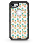 Tropical Summer Pineapple v1 - iPhone 7 or 8 OtterBox Case & Skin Kits