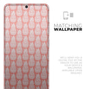 Tropical Summer Pineapple v2 - Premium Vinyl Skin Decal for Samsung Galaxy S25 Ultra, S24, S23, S22 & All Galaxy S Models